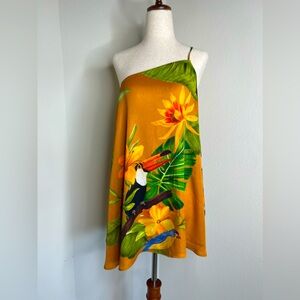 Farm Rio one shoulder top